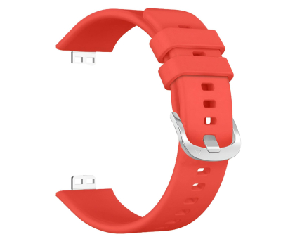Pasek i akcesoria do zegarków FIXED Silicone Strap do Huawei Watch FIT red FIXSSTB-1054-RD